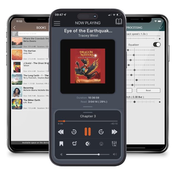 Download fo free audiobook Eye of the Earthquake Dragon by Tracey West and listen anywhere on your iOS devices in the ListenBook app.
