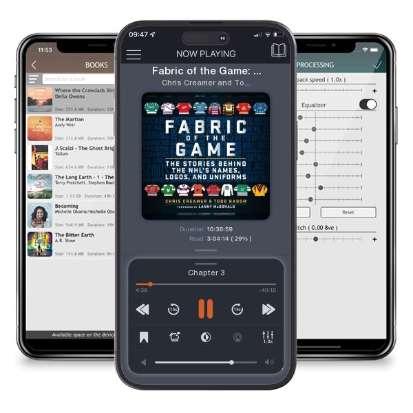 Download fo free audiobook Fabric of the Game: The Stories Behind the Nhl's Names,... by Chris Creamer and Todd Radom and listen anywhere on your iOS devices in the ListenBook app.