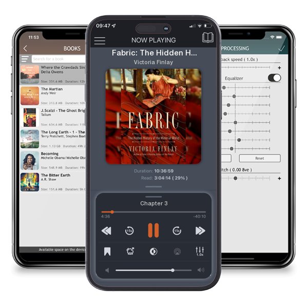 Download fo free audiobook Fabric: The Hidden History of the Material World by Victoria Finlay and listen anywhere on your iOS devices in the ListenBook app.