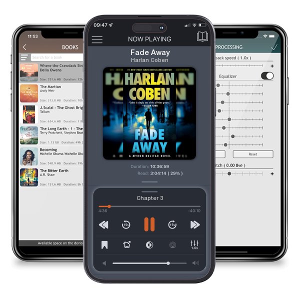 Download fo free audiobook Fade Away by Harlan Coben and listen anywhere on your iOS devices in the ListenBook app.