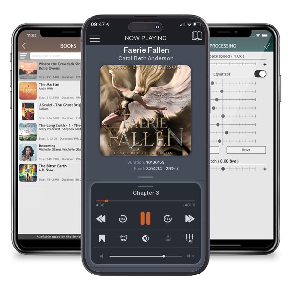 Download fo free audiobook Faerie Fallen by Carol Beth Anderson and listen anywhere on your iOS devices in the ListenBook app.