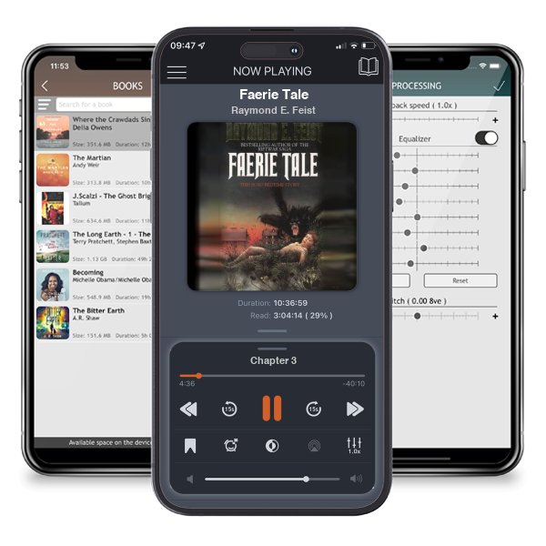 Download fo free audiobook Faerie Tale by Raymond E. Feist and listen anywhere on your iOS devices in the ListenBook app.