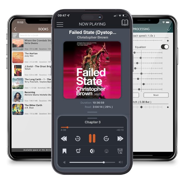 Download fo free audiobook Failed State (Dystopian Lawyer, #2) by Christopher Brown and listen anywhere on your iOS devices in the ListenBook app.