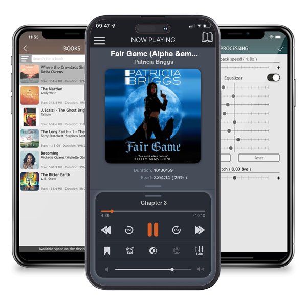 Download fo free audiobook Fair Game (Alpha & Omega, #3) by Patricia Briggs and listen anywhere on your iOS devices in the ListenBook app.