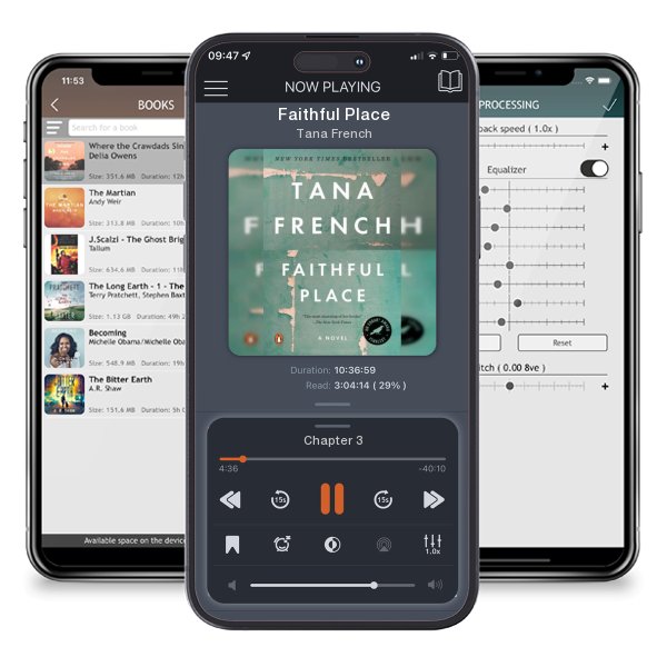Download fo free audiobook Faithful Place by Tana French and listen anywhere on your iOS devices in the ListenBook app.