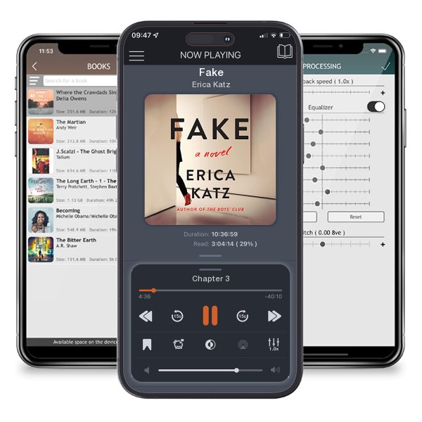 Download fo free audiobook Fake by Erica Katz and listen anywhere on your iOS devices in the ListenBook app.