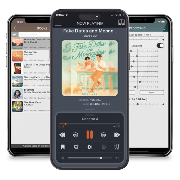 Download fo free audiobook Fake Dates and Mooncakes by Sher Lee and listen anywhere on your iOS devices in the ListenBook app.