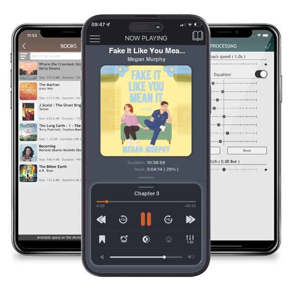 Download fo free audiobook Fake It Like You Mean It by Megan Murphy and listen anywhere on your iOS devices in the ListenBook app.