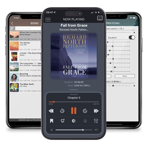 Download fo free audiobook Fall from Grace by Richard North Patterson and listen anywhere on your iOS devices in the ListenBook app.