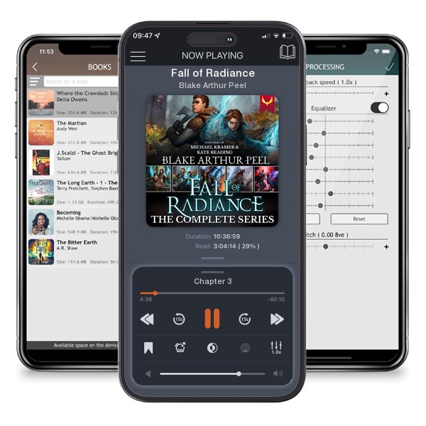 Download fo free audiobook Fall of Radiance by Blake Arthur Peel and listen anywhere on your iOS devices in the ListenBook app.