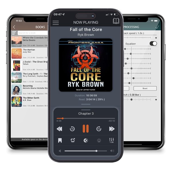 Download fo free audiobook Fall of the Core by Ryk Brown and listen anywhere on your iOS devices in the ListenBook app.