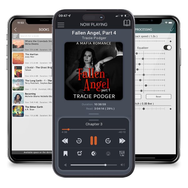 Download fo free audiobook Fallen Angel, Part 4 by Tracie Podger and listen anywhere on your iOS devices in the ListenBook app.