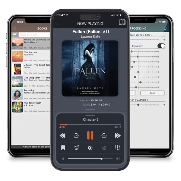 Download fo free audiobook Fallen (Fallen, #1) by Lauren Kate and listen anywhere on your iOS devices in the ListenBook app.