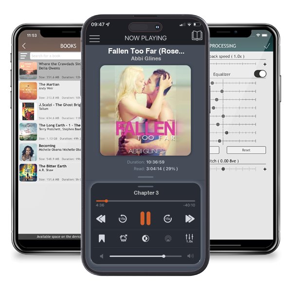 Download fo free audiobook Fallen Too Far (Rosemary Beach, #1; Too Far, #1) by Abbi Glines and listen anywhere on your iOS devices in the ListenBook app.