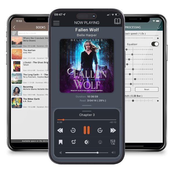 Download fo free audiobook Fallen Wolf by Belle Harper and listen anywhere on your iOS devices in the ListenBook app.