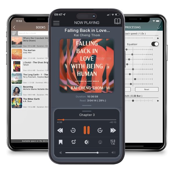 Download fo free audiobook Falling Back in Love with Being Human: Letters to Lost Souls by Kai Cheng Thom and listen anywhere on your iOS devices in the ListenBook app.