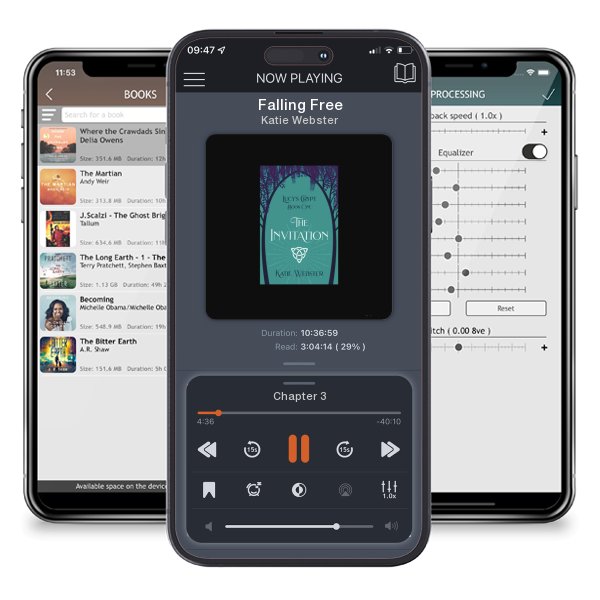Download fo free audiobook Falling Free by Katie Webster and listen anywhere on your iOS devices in the ListenBook app.