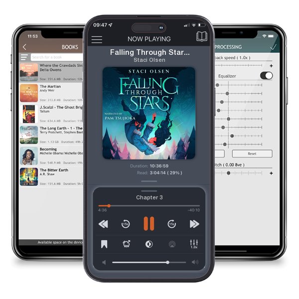 Download fo free audiobook Falling Through Stars by Staci Olsen and listen anywhere on your iOS devices in the ListenBook app.