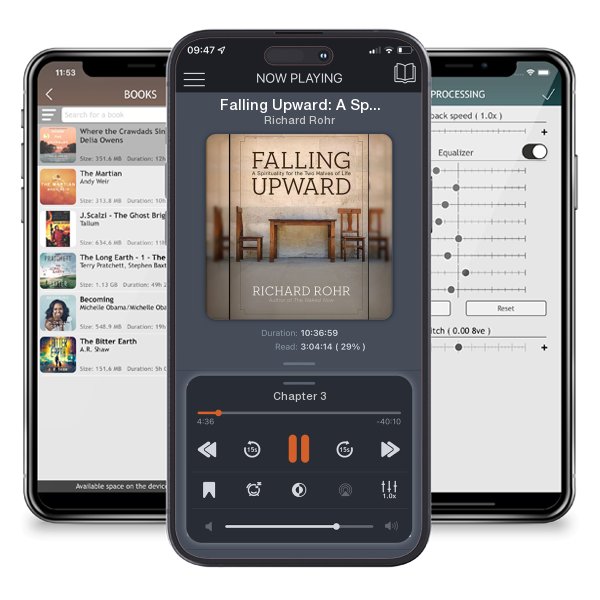 Download fo free audiobook Falling Upward: A Spirituality for the Two Halves of Life by Richard Rohr and listen anywhere on your iOS devices in the ListenBook app.