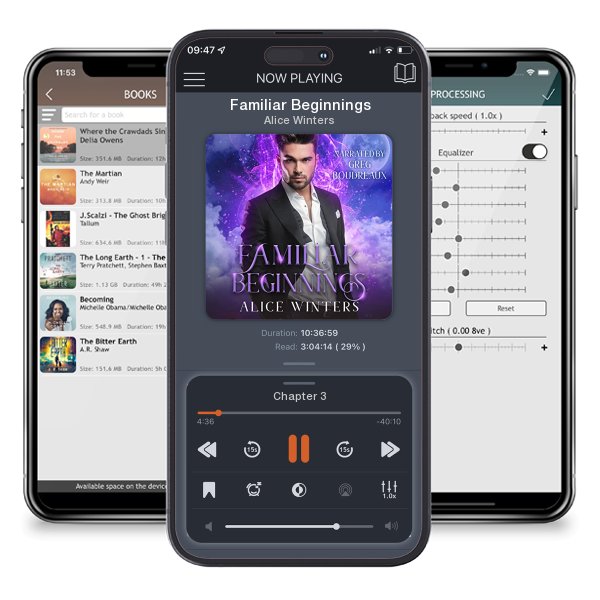 Download fo free audiobook Familiar Beginnings by Alice Winters and listen anywhere on your iOS devices in the ListenBook app.