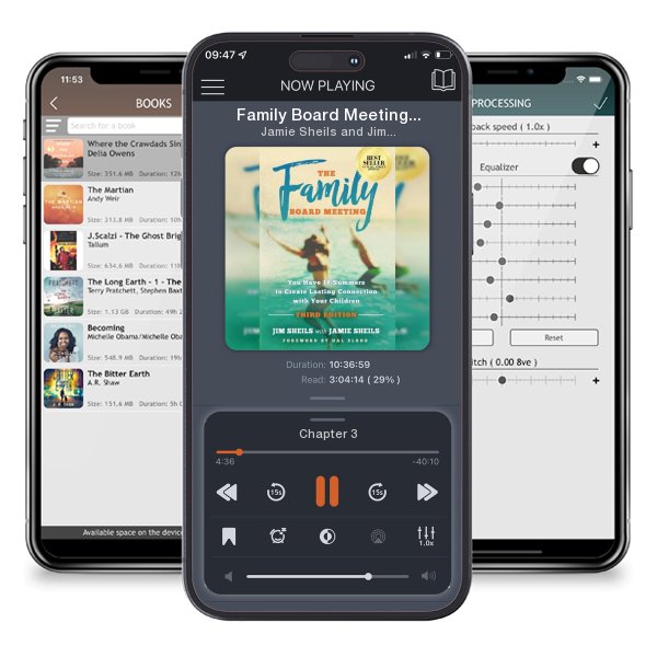 Download fo free audiobook Family Board Meeting: You Have 18 Summers to Create Lasting... by Jamie Sheils and Jim Sheils and listen anywhere on your iOS devices in the ListenBook app.