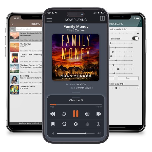 Download fo free audiobook Family Money by Chad Zunker and listen anywhere on your iOS devices in the ListenBook app.
