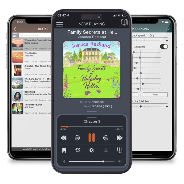 Download fo free audiobook Family Secrets at Hedgehog Hollow by Jessica Redland and listen anywhere on your iOS devices in the ListenBook app.
