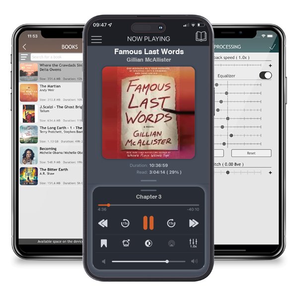 Download fo free audiobook Famous Last Words by Gillian McAllister and listen anywhere on your iOS devices in the ListenBook app.