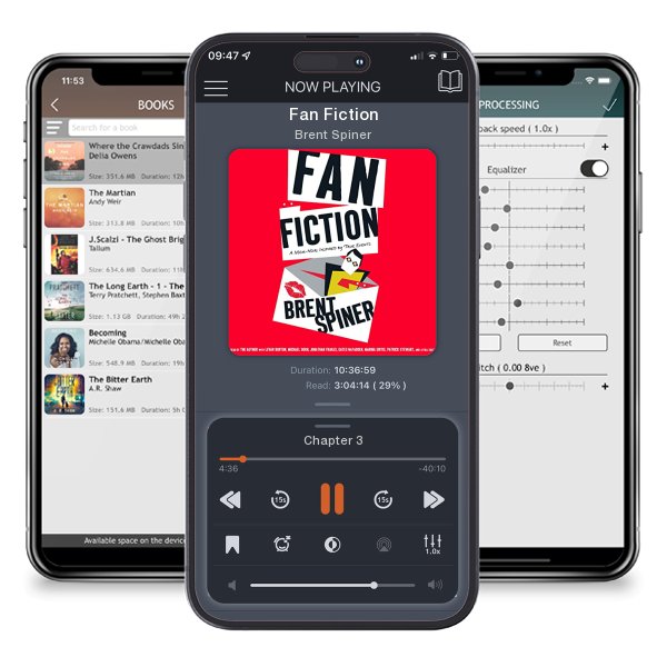 Download fo free audiobook Fan Fiction by Brent Spiner and listen anywhere on your iOS devices in the ListenBook app.
