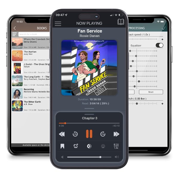 Download fo free audiobook Fan Service by Rosie Danan and listen anywhere on your iOS devices in the ListenBook app.
