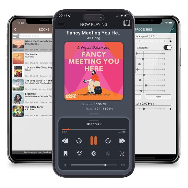 Download fo free audiobook Fancy Meeting You Here by Ali Berg and listen anywhere on your iOS devices in the ListenBook app.