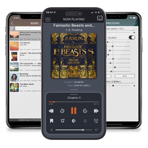 Download fo free audiobook Fantastic Beasts and Where to Find Them: The Original Screenplay by J. K. Rowling and listen anywhere on your iOS devices in the ListenBook app.