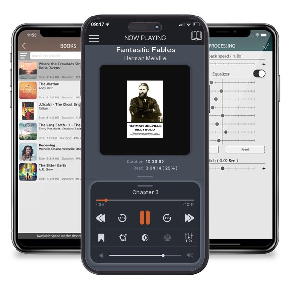 Download fo free audiobook Fantastic Fables by Herman Melville and listen anywhere on your iOS devices in the ListenBook app.