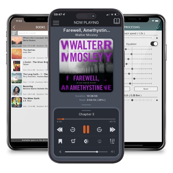 Download fo free audiobook Farewell, Amethystine by Walter Mosley and listen anywhere on your iOS devices in the ListenBook app.