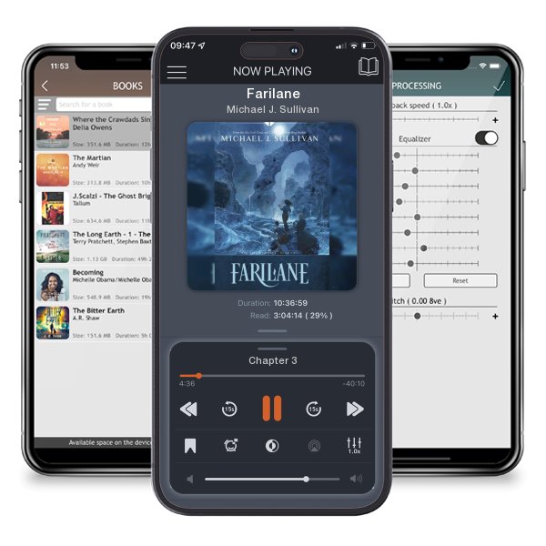 Download fo free audiobook Farilane by Michael J. Sullivan and listen anywhere on your iOS devices in the ListenBook app.