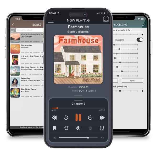 Download fo free audiobook Farmhouse by Sophie Blackall and listen anywhere on your iOS devices in the ListenBook app.