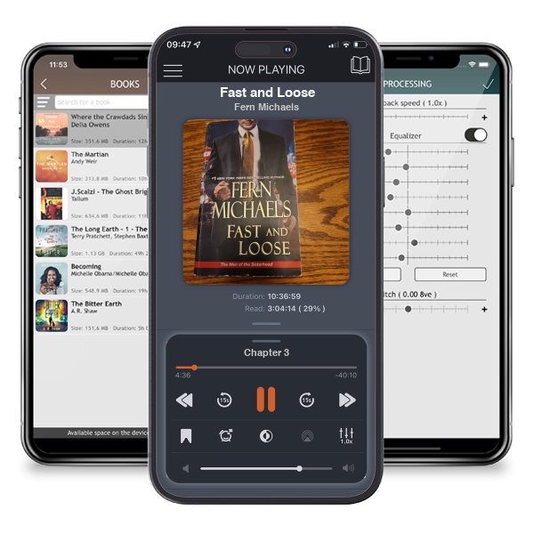 Download fo free audiobook Fast and Loose by Fern Michaels and listen anywhere on your iOS devices in the ListenBook app.