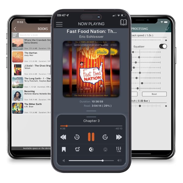 Download fo free audiobook Fast Food Nation: The Dark Side of the All-American Meal... by Eric Schlosser and listen anywhere on your iOS devices in the ListenBook app.