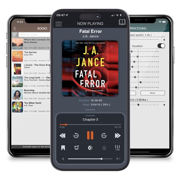 Download fo free audiobook Fatal Error by J.A. Jance and listen anywhere on your iOS devices in the ListenBook app.