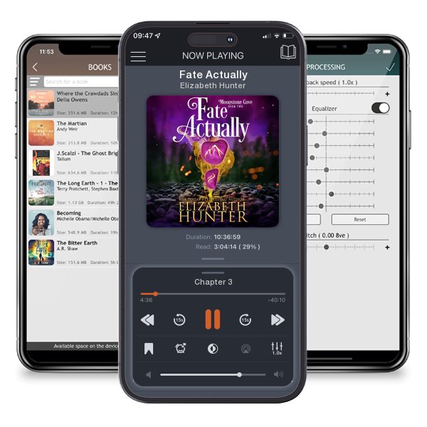 Download fo free audiobook Fate Actually by Elizabeth Hunter and listen anywhere on your iOS devices in the ListenBook app.