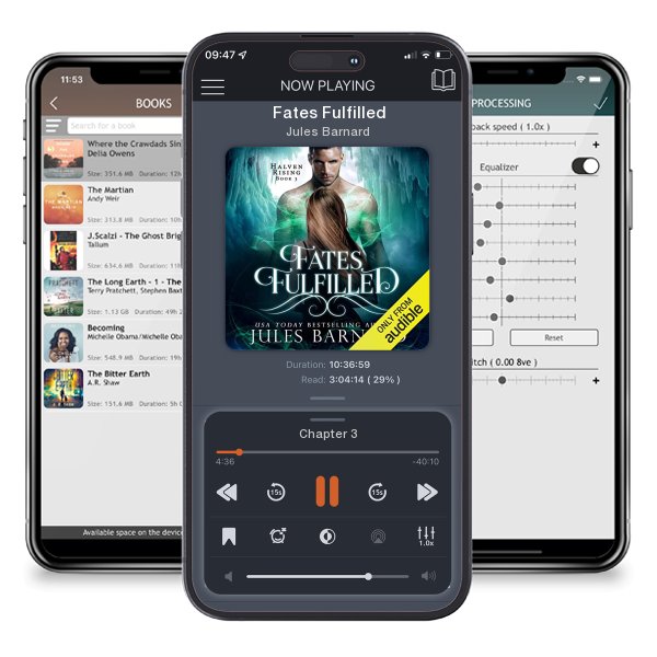 Download fo free audiobook Fates Fulfilled by Jules Barnard and listen anywhere on your iOS devices in the ListenBook app.