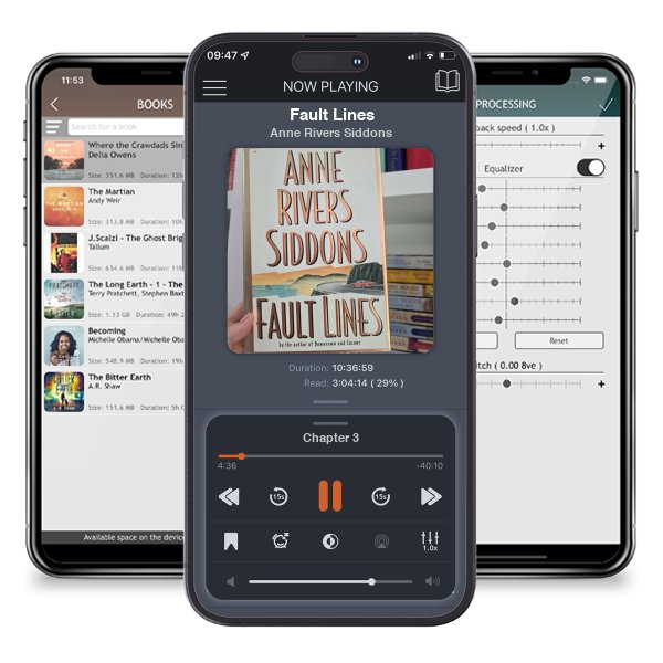 Download fo free audiobook Fault Lines by Anne Rivers Siddons and listen anywhere on your iOS devices in the ListenBook app.