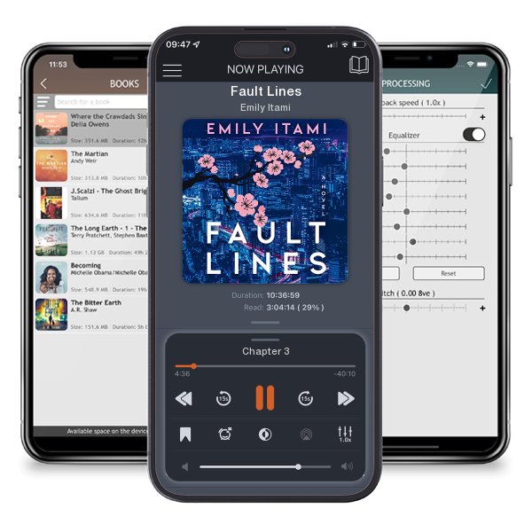 Download fo free audiobook Fault Lines by Emily Itami and listen anywhere on your iOS devices in the ListenBook app.