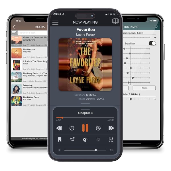 Download fo free audiobook Favorites by Layne Fargo and listen anywhere on your iOS devices in the ListenBook app.