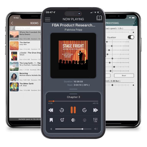 Download fo free audiobook FBA Product Research 101: A First-Time FBA Sellers Guide to Understanding Product Research Behind Amazon’s Most Profitable Products by Patricia Fripp and listen anywhere on your iOS devices in the ListenBook app.