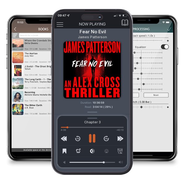 Download fo free audiobook Fear No Evil by James Patterson and listen anywhere on your iOS devices in the ListenBook app.