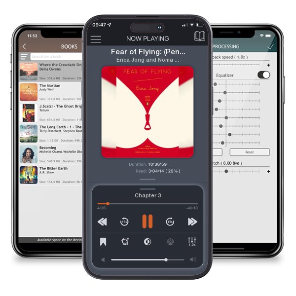 Download fo free audiobook Fear of Flying: (Penguin Classics Deluxe Edition) (Anniversary) by Erica Jong and Noma Bar and listen anywhere on your iOS devices in the ListenBook app.