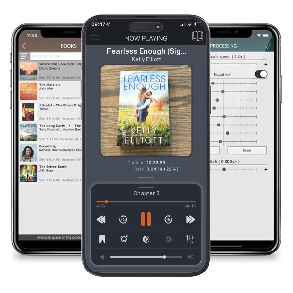 Download fo free audiobook Fearless Enough (Signed) by Kelly Elliott and listen anywhere on your iOS devices in the ListenBook app.