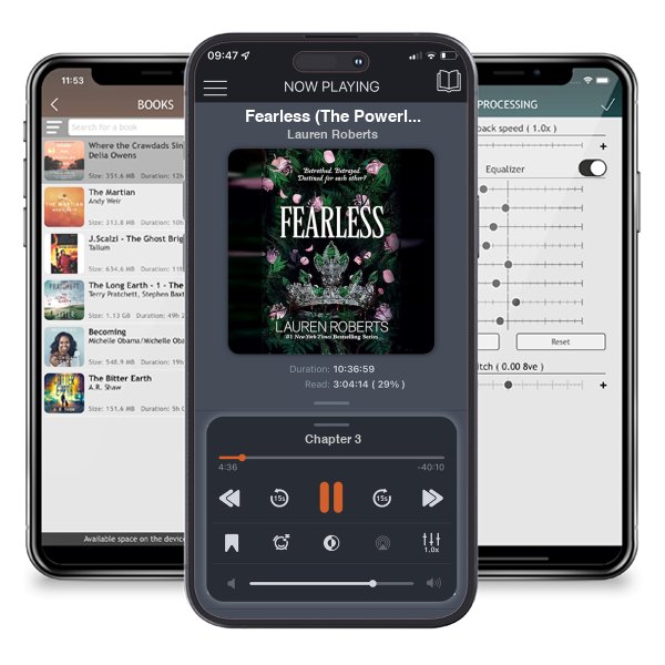 Download fo free audiobook Fearless (The Powerless Trilogy, #3) by Lauren Roberts and listen anywhere on your iOS devices in the ListenBook app.