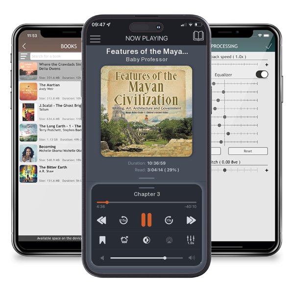 Download fo free audiobook Features of the Mayan Civilization by Baby Professor and listen anywhere on your iOS devices in the ListenBook app.